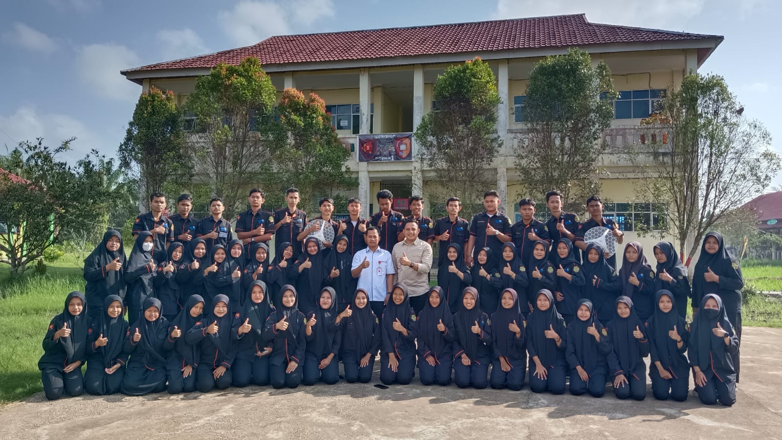 Dosen Jurusan Teknik Informatika Melaksanakan Uji Kompetensi Keahlian (UKK) di SMK Negeri 1 Siak Kecil